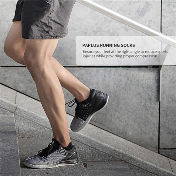 Compression Running Ankle Socks Low Cut(6 Pairs) for Men & Women - Picture 6 of 7